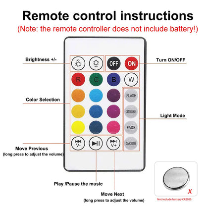 AC 85-265V 12W E27 LED Light Bulb with Bluetooth Speaker Music Remote Control Color Changing RGB Lamp