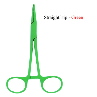 12.5cm New Animals Straight Curved Trauma Shears  Hemostat Forceps