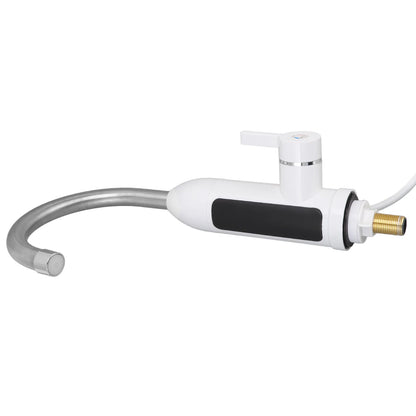 3000W Instant Water Heater Faucet 360 Degree Rotatable Water Pipe IPX4 ABS Tankless Stainless Steel Kitchen Heating Tap for Home