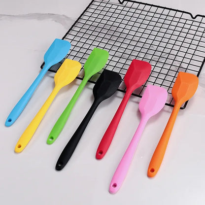 FAIS DU 1PC Silicone Cream Spatula Non-stick Butter Spatula Heat-resistant Kitchen Baking Tools DIY Cake Baking Tools
