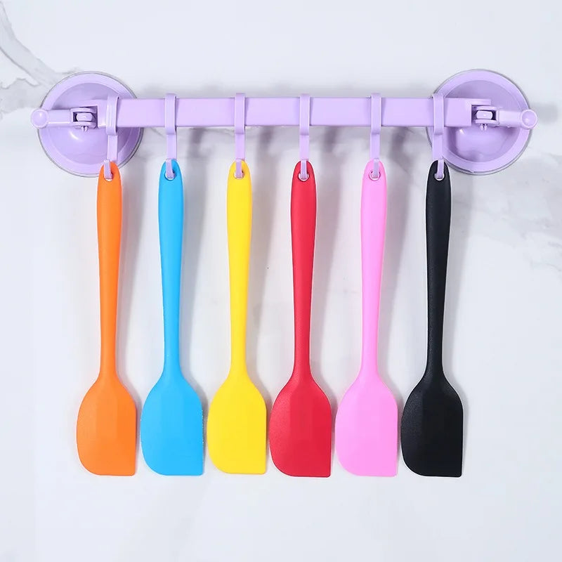 FAIS DU 1PC Silicone Cream Spatula Non-stick Butter Spatula Heat-resistant Kitchen Baking Tools DIY Cake Baking Tools