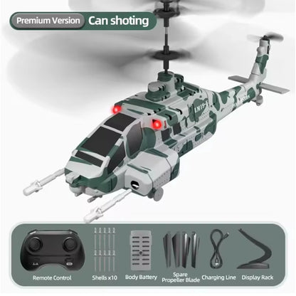 2026 New LM19-E Black Hawk 3.5-way helicopter with projectile, fixed altitude, 3-speed, high-low speed, children's Aldult RC