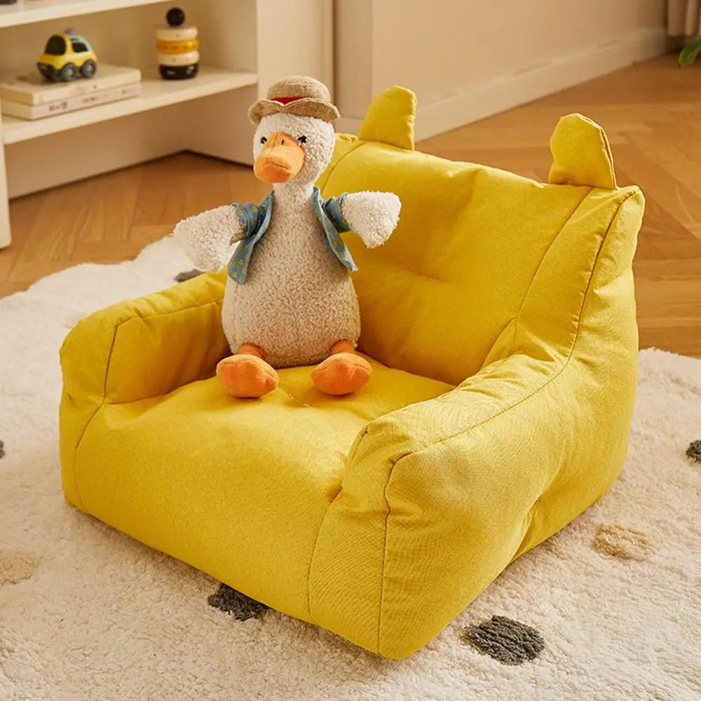 Multicolor Small Sofa Chair 43*40*30cm Fabric Art Children's Sofa High Elastic Foam Sponge Skin Friendly Baby Reading Lazy Sofa