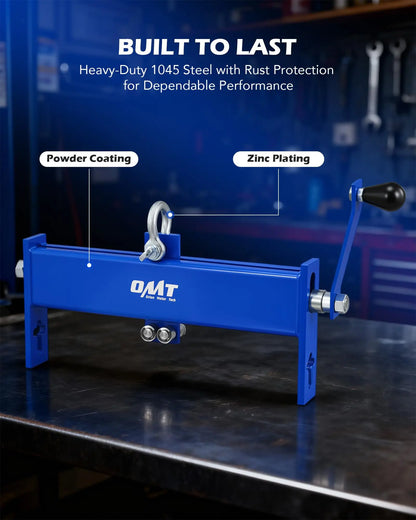 Engine Hoist Load Leveler 2 Ton, Shop Crane Leveler with 2 Adjustable Chains