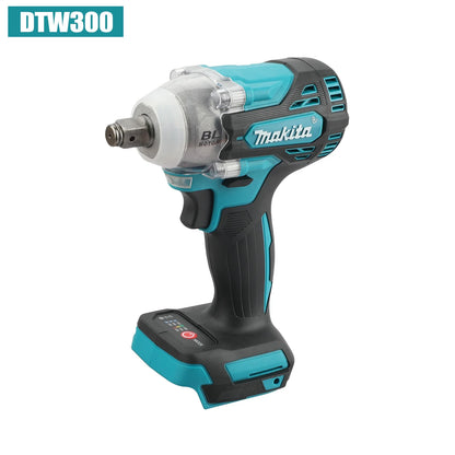 Makita DTW300 + DGA404 Combo: 18V, 580Nm Impact Wrench (3800RPM), 680W Angle Grinder