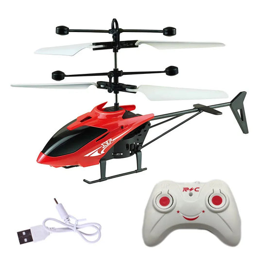 Rechargeable Mini RC Drone Remote Safe Fall-resistant RC Helicopters