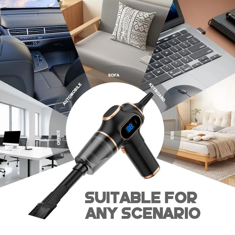 NEW ABS Wireless Car Vacuum Cleaner High-Power Household Cleaning Machine