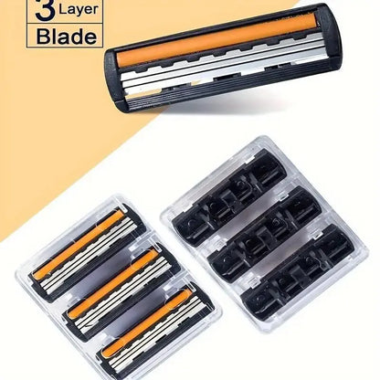 Premium Stainless Steel Safety Razor with Replaceable Blades - Smooth and Comfortable Shave for Men and Women