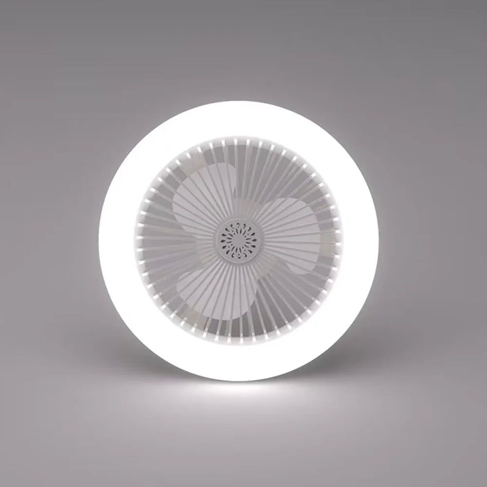Rotatable 3in1 Ceiling Fan with Remote Control Lighting Lamp E27