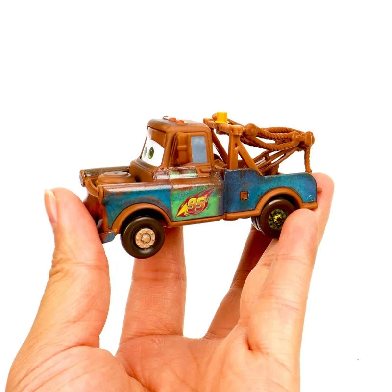 Cars toy Pixar Cars Toy Lightning McQueen Jackson Storm Mater Sally Sheriff 1:55 Diecast Model Car Toy
