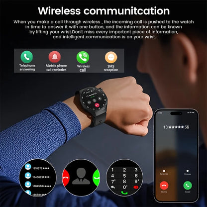 2026 New Bluetooth Smart Watch with Call Function 1.52-inch Customizable Dial Sor Men Women  with Health Monitor
