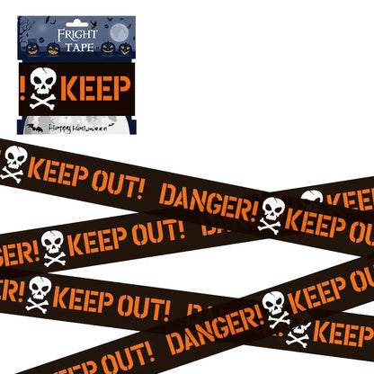 Halloween Party Decoration Warning Tape Scary Caution Tape Roll