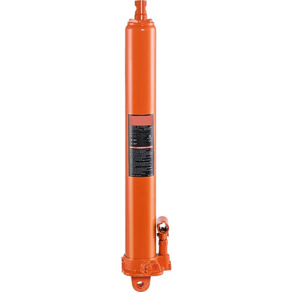Hydraulic Long Ram Jack 3 Ton Engine Hoist Cylinder with Single Piston Pump and Clevis Base for Garage/Shop Cranes Mechanical F