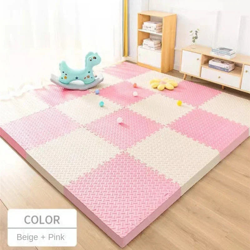 16pcs 30*30cm Puzzle Mat For Children Thick  Play Mat Kids Carpet Mats