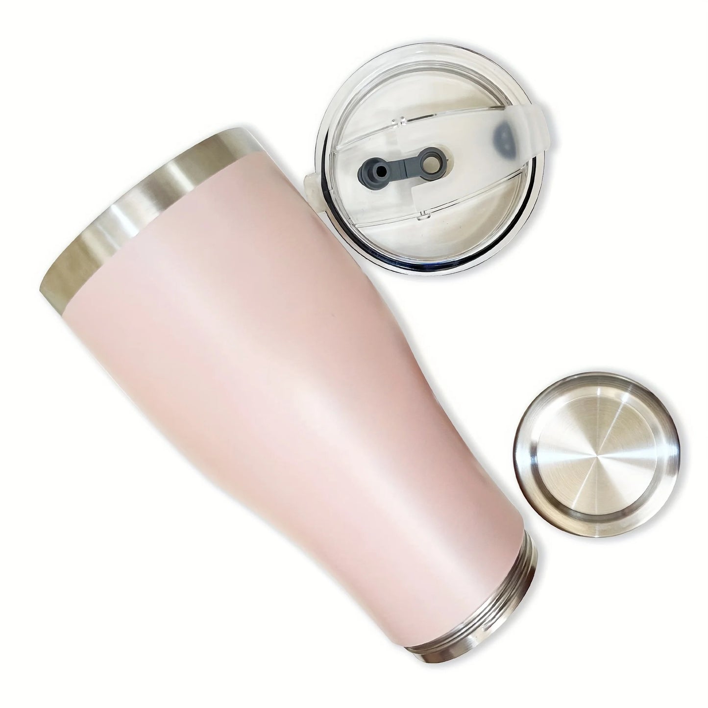 1PC Diversion Safe Coffee Tumbler Stainless Steel Material Mug with Color Coating Bottom Compartment Storage for Cash
