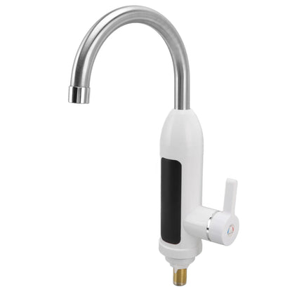 3000W Instant Water Heater Faucet 360 Degree Rotatable Water Pipe IPX4 ABS Tankless Stainless Steel Kitchen Heating Tap for Home