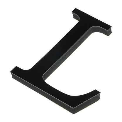 10cm 26 Letters 3D Mirror Acrylic Wall Art Sticker Black Self-Adhesive