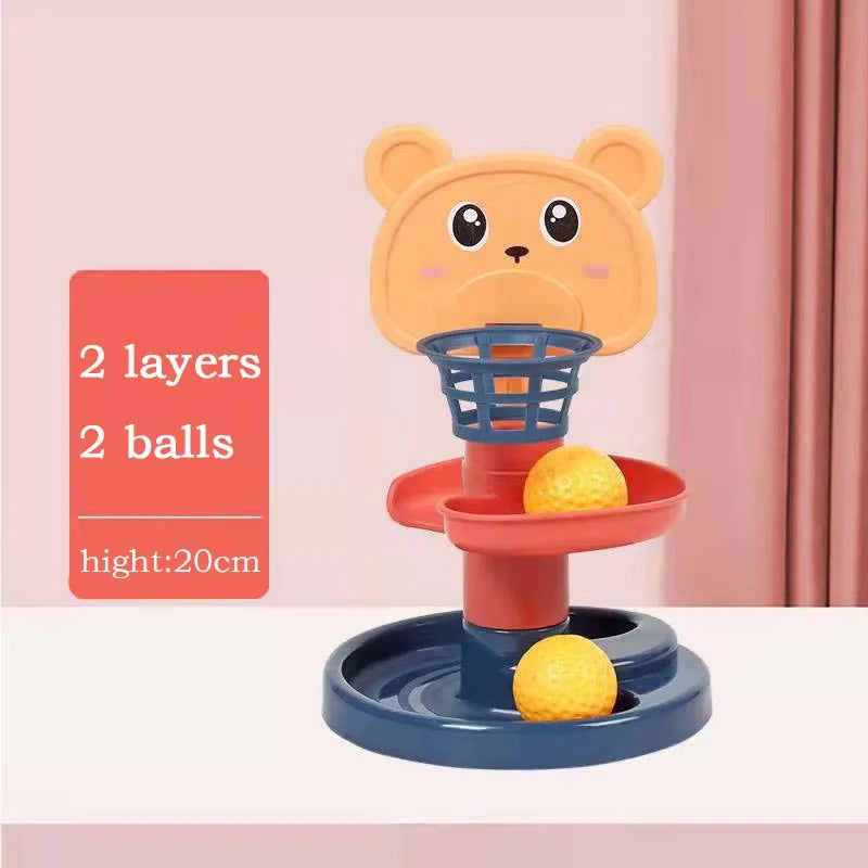 Montessori Baby Toy Rolling Ball Children Montessori Educational Games For Babies