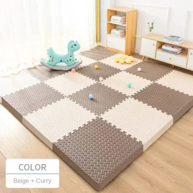 16pcs 30*30cm Puzzle Mat For Children Thick  Play Mat Kids Carpet Mats