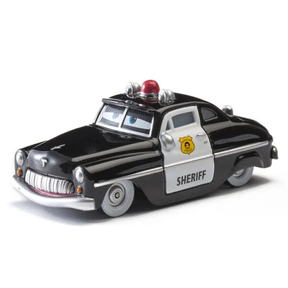 Cars toy Pixar Cars Toy Lightning McQueen Jackson Storm Mater Sally Sheriff 1:55 Diecast Model Car Toy