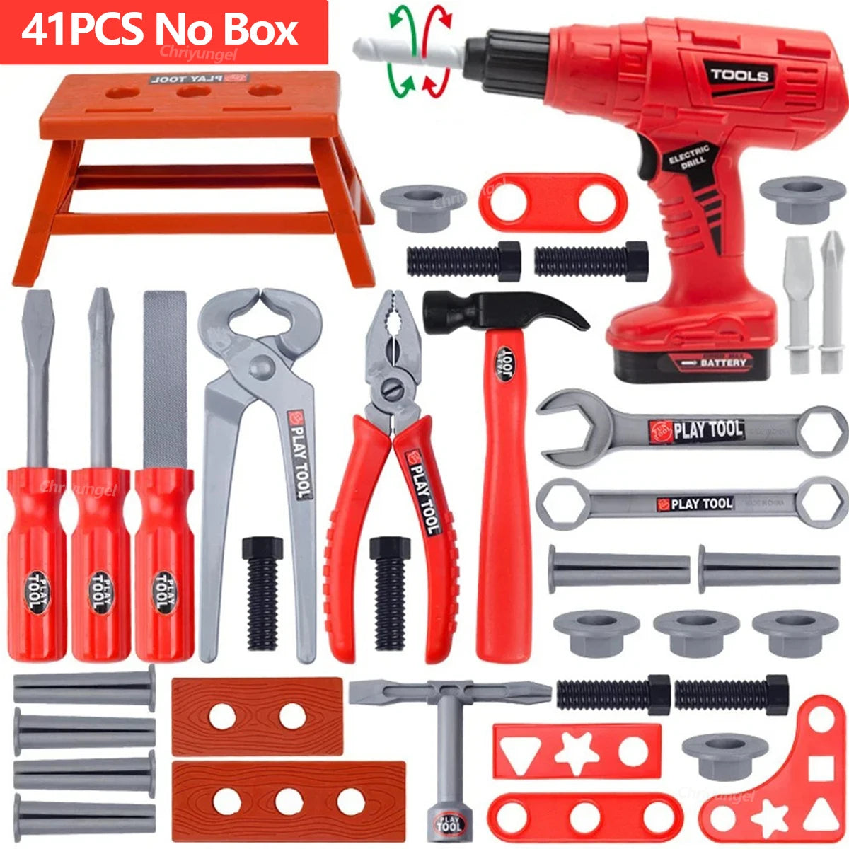 Kids Tool Set Toys 38/41/42 PCS Pretend Play Repair Construction