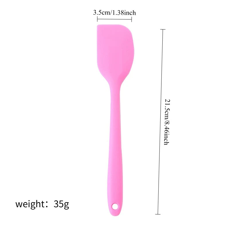 FAIS DU 1PC Silicone Cream Spatula Non-stick Butter Spatula Heat-resistant Kitchen Baking Tools DIY Cake Baking Tools