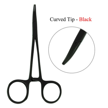 12.5cm New Animals Straight Curved Trauma Shears  Hemostat Forceps