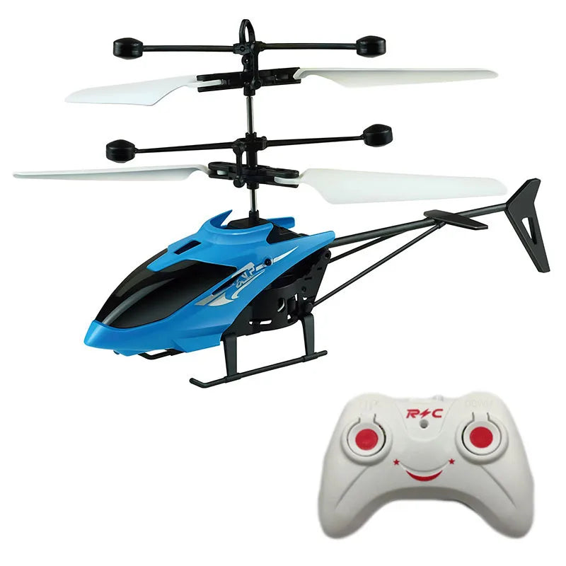 Rechargeable Mini RC Drone Remote Safe Fall-resistant RC Helicopters Drone Children Toys with Different Patterns