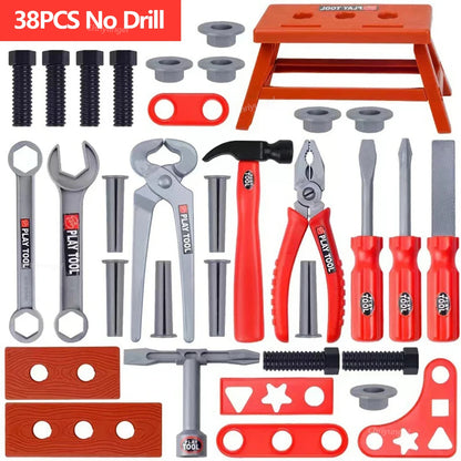 Kids Tool Set Toys 38/41/42 PCS Pretend Play Repair Construction