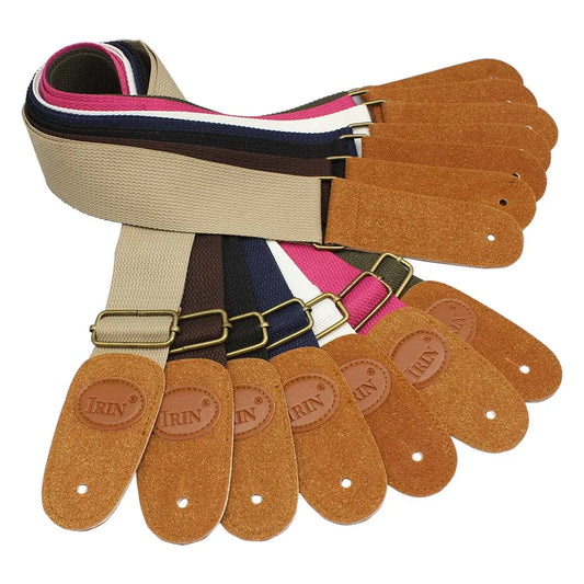 Guitar Strap Multi-Color Guitar Belts Adjustable Pure Cotton