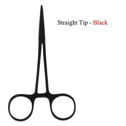 12.5cm New Animals Straight Curved Trauma Shears  Hemostat Forceps