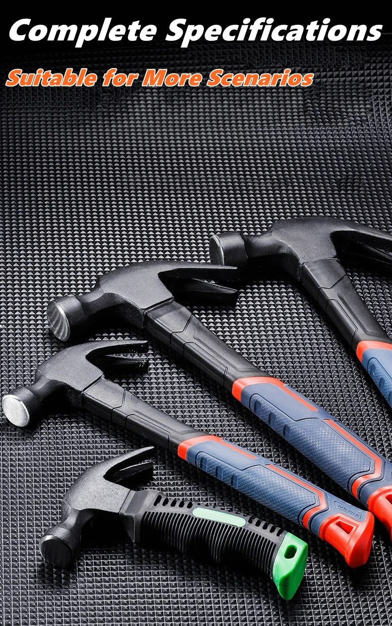 Multifunctional Claw Hammer  Lightweight Portable Carpentry Hand Tools