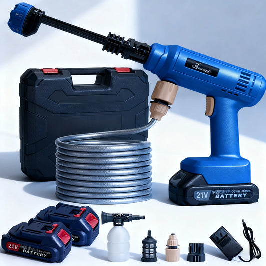 Electric Cordless Colorful High Pressure Car Wash Gun Washer Supplies Foam Generator Spray Cleaner