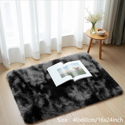 VIKAMA Tie-Dye Plush Carpet Living Room Decoration Soft Fluffy Home Mat 
Non-Slip Blanket