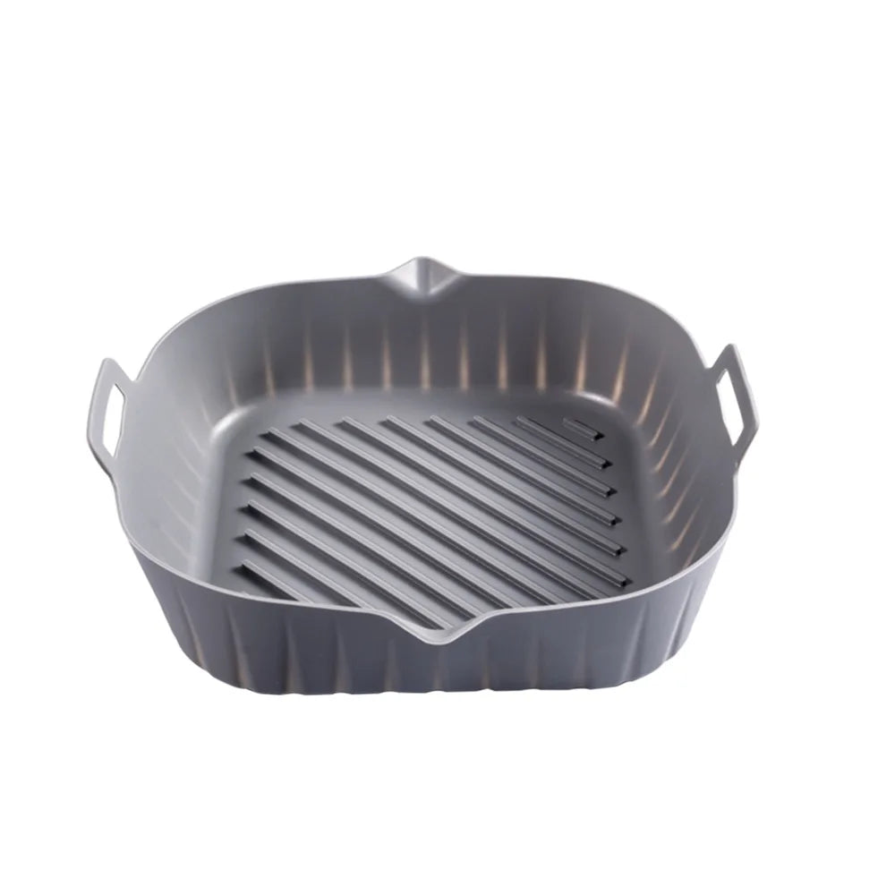 Silicone air fryer special tray food safety