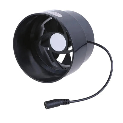 1pc Powerful Duct Fan 12V Ventilation Exhaust Fan 100mm-110mm Duct Extractor Fan For Bedrooms Bathrooms Kitchens Chicken Coops