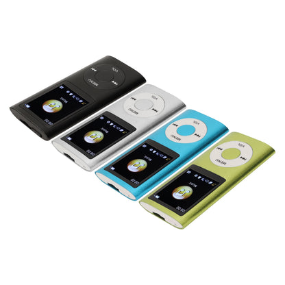 Aluminum Alloy MP3 Player Stylish Multifunctional Lossless Sound Slim 1.8 Inch LCD Screen Portable MP3 Music Player