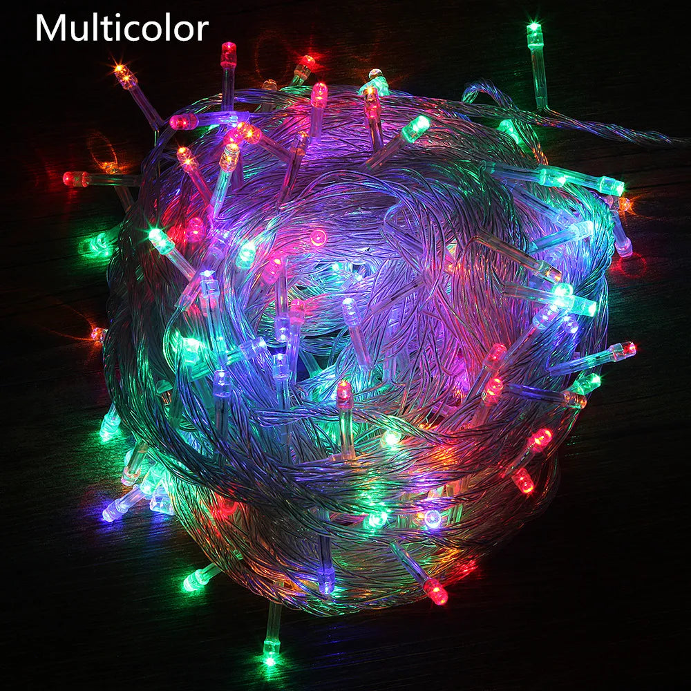 Holiday Led  Lights Outdoor 100M 50M 30M 20M 10M 5MLed String Lights Decoration