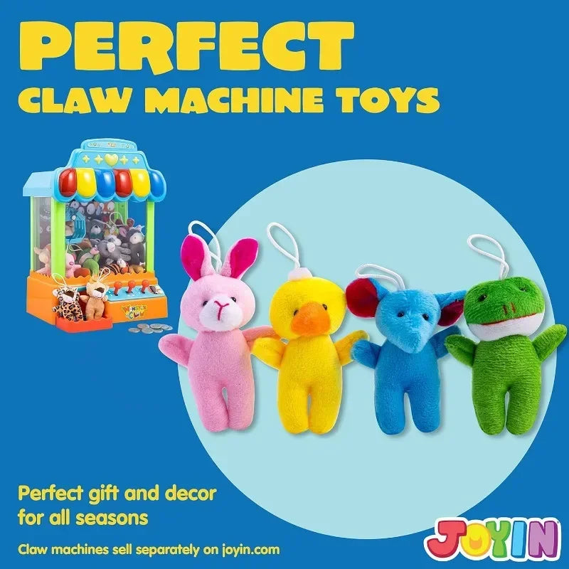 JOYFY 24 Pcs Mini Animal Plush 3 Stuffed Animal Bulk for Birthday Party Favors Presents Pinata Fillers Party Supplies