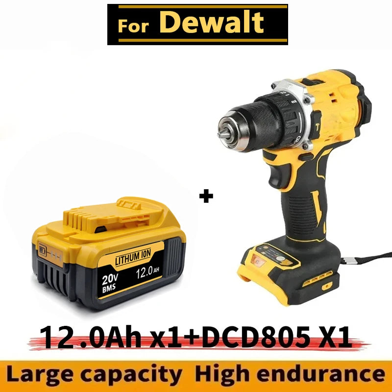 Original 20V for DeWalt battery 6Ah/12Ah   replaces  DCB200 DCF860 Dcd796 DCG406 DCF880 DCF512 DCD805